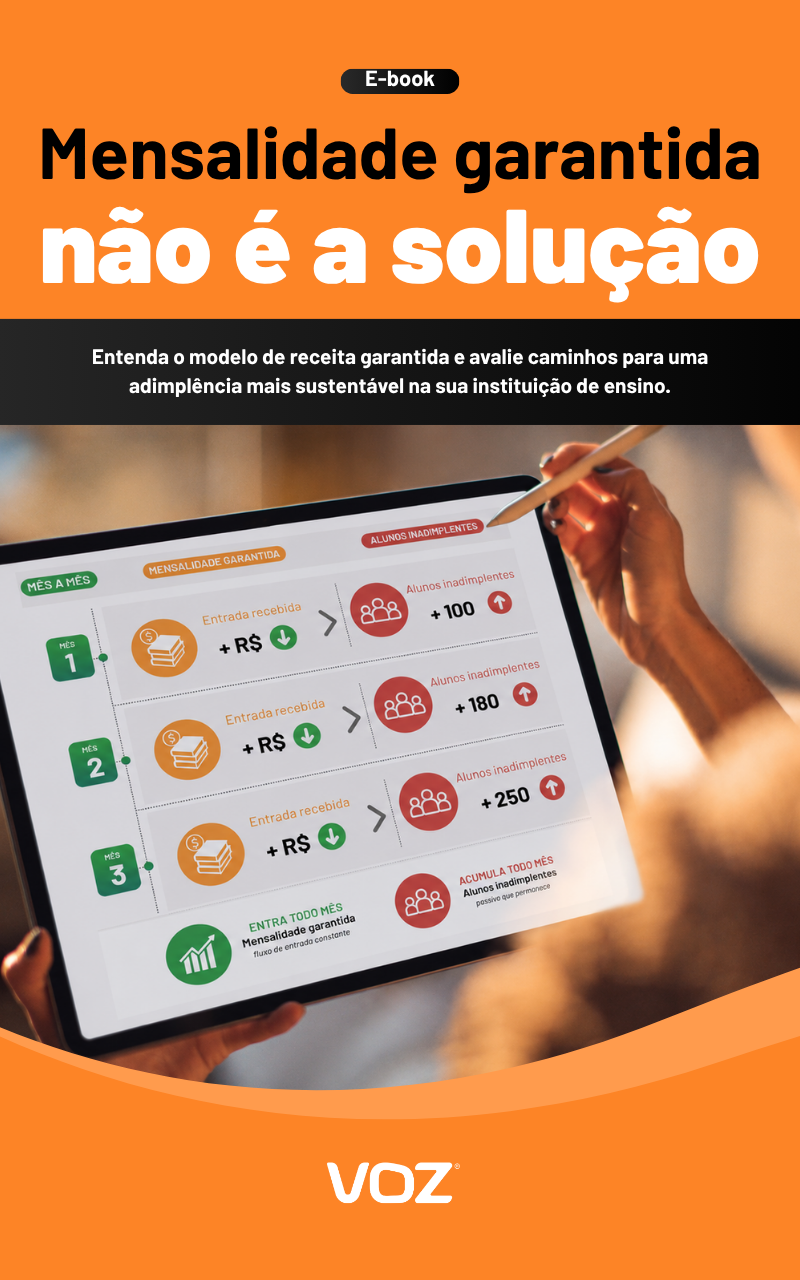 Capa do e-book Mensalidade garantida não é a solução